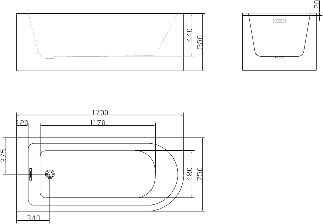 170 braider wanna narożna wolnostojąca akrylowa 170 restia braider wanna narożna wolnostojąca akrylowa