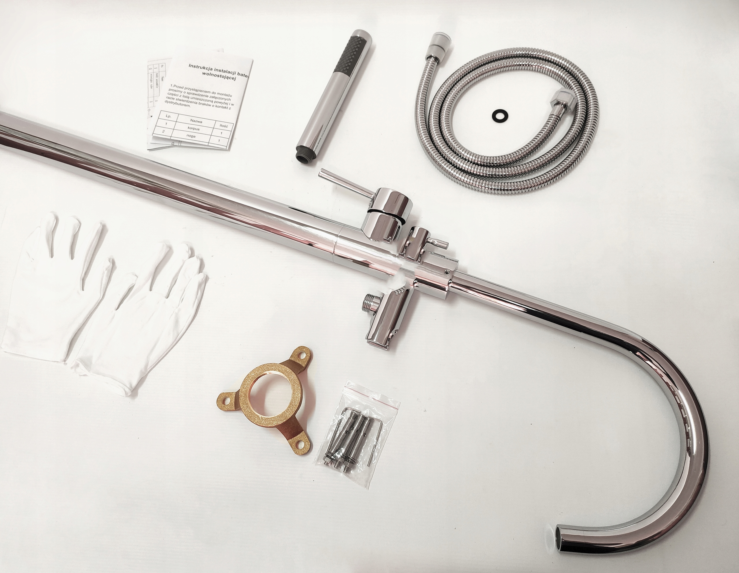 BRAIDER bateria wannowa wolnostojąca BRAIDER bateria wannowa wolnostojąca