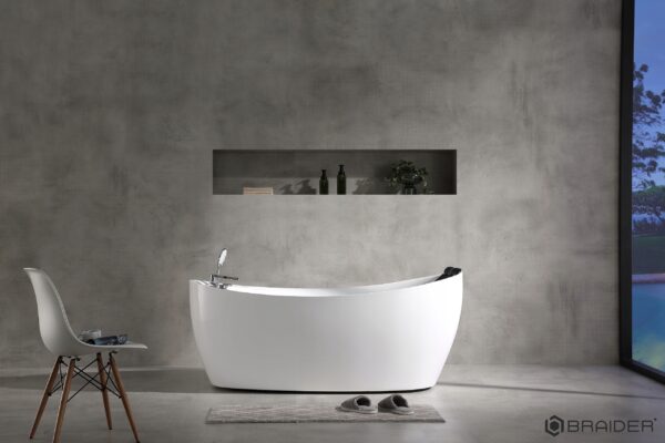 BRAIDER-Wanna-wolnostojaca-SILENTIA-z-hydromasazem-170-cm