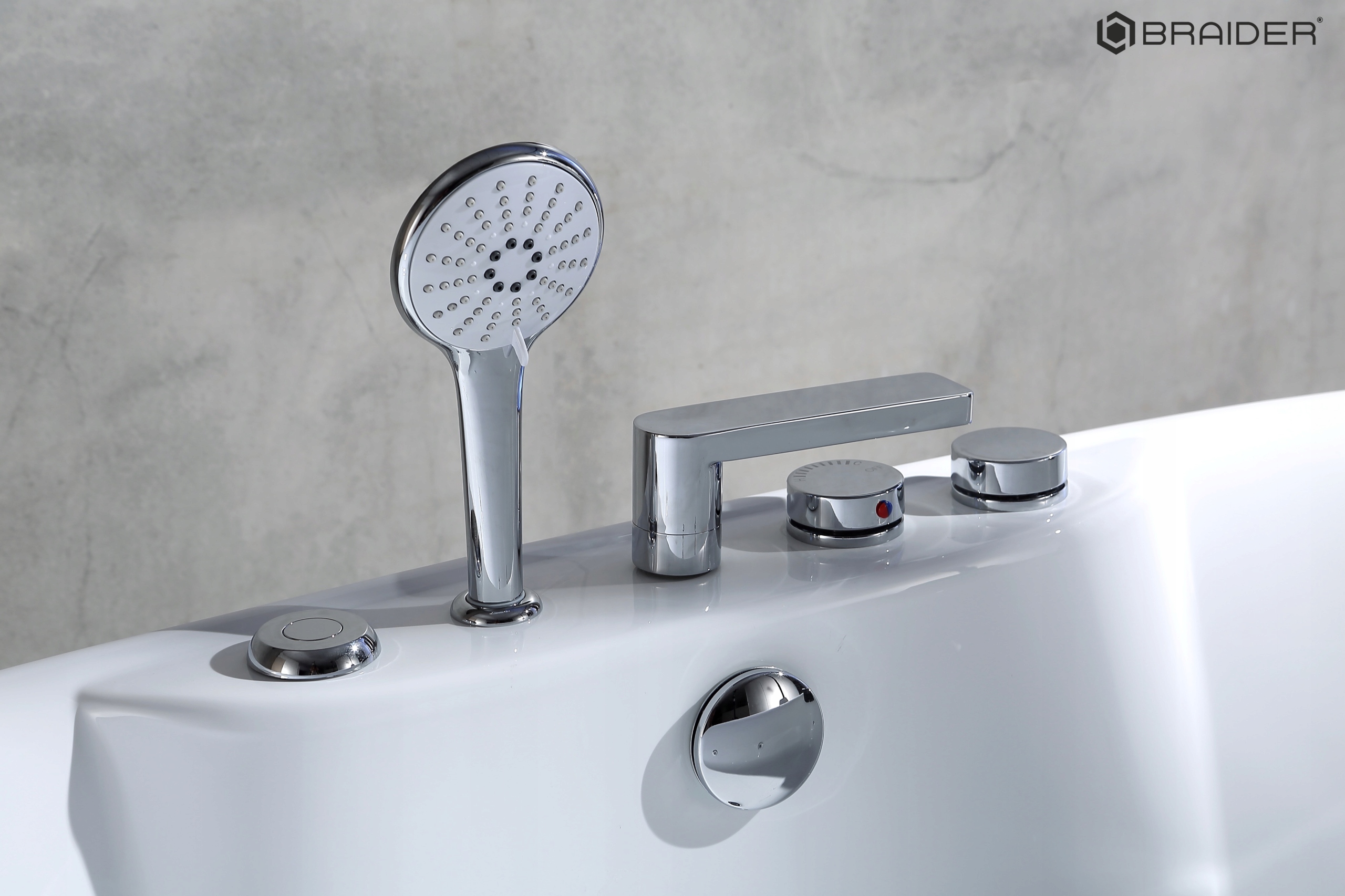 BRAIDER-Wanna-wolnostojaca-SOFTIA-z-hydromasazem-180-cm-Biala-Dluzszy-bok-180-cm