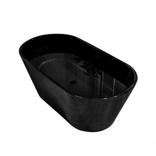 Braider wanna wolnostojąca akrylowa Altaria czarna Braider wanna wolnostojąca akrylowa Altaria czarna