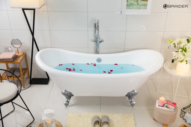 BRAIDER wanna wolnostojąca akrylowa BRAIDER wanna wolnostojąca akrylowa