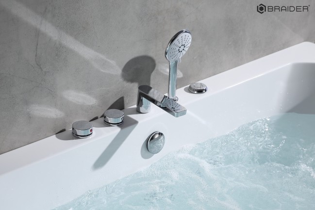 Braider wanna akrylowa wolnostojąca z hydromasażem